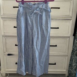 Max Studio cropped wide leg pants NWT